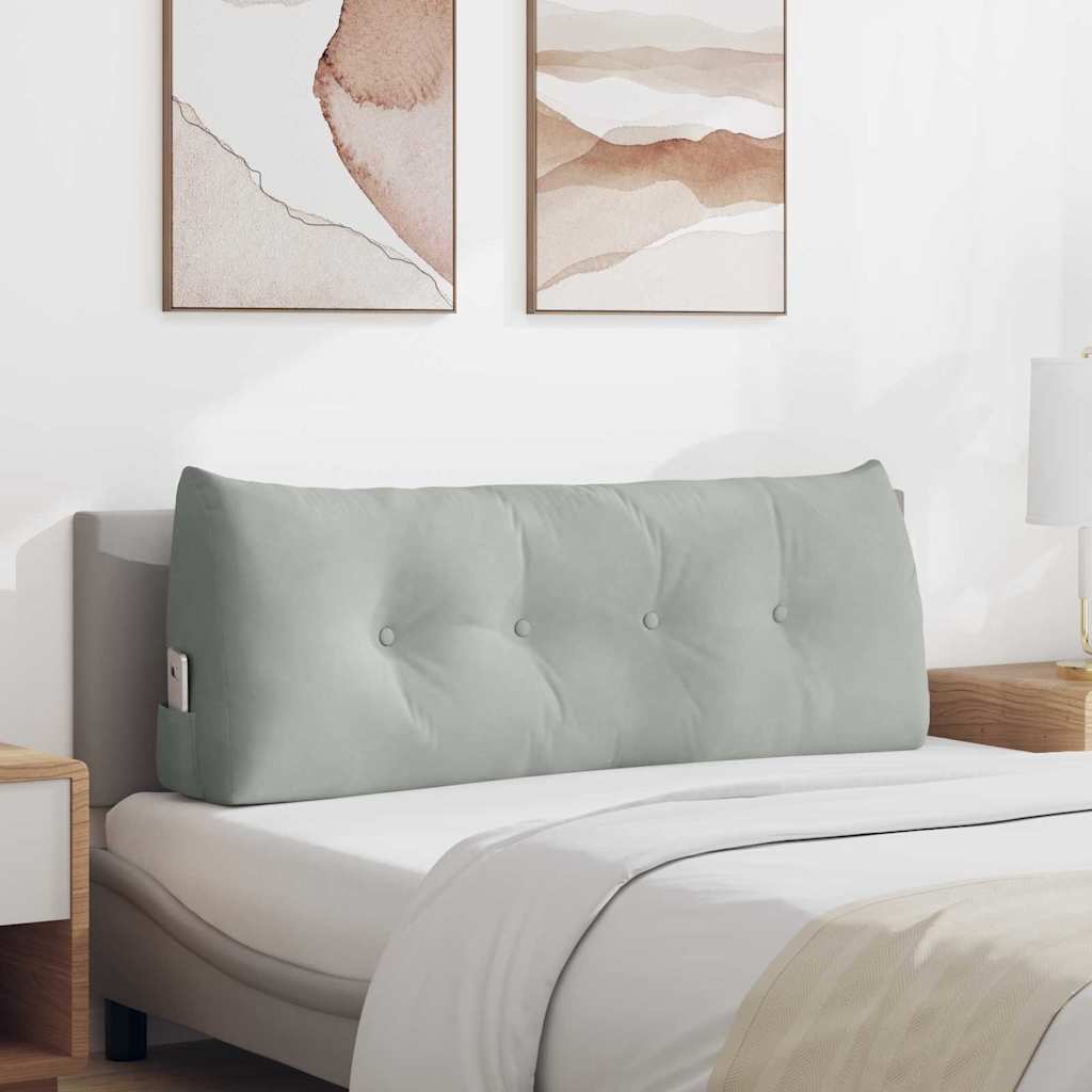 vidaXL Rugkussen Blauw 45 x 24 x 50 cm Fluweel