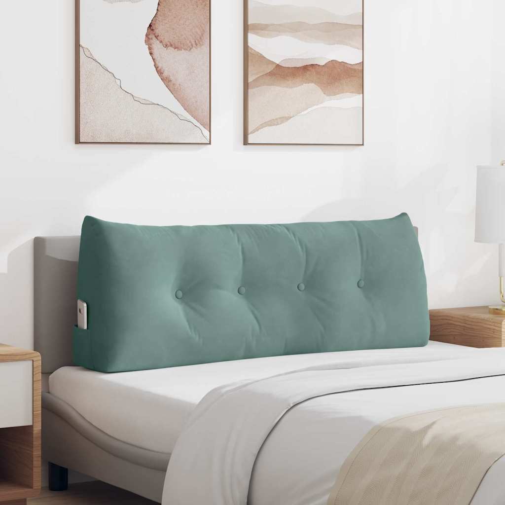 vidaXL Rugkussen Blauw 45 x 24 x 50 cm Fluweel