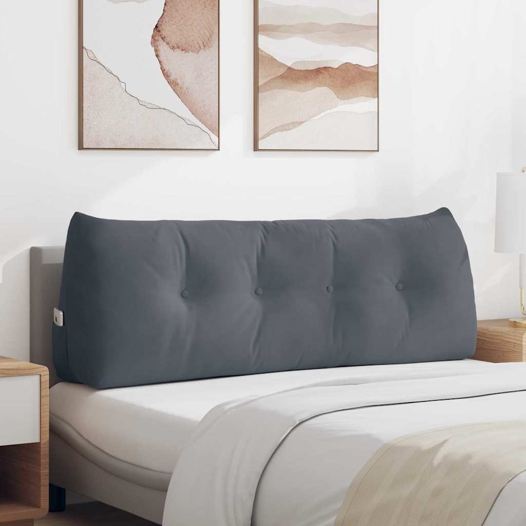 vidaXL Rugkussen Blauw 45 x 24 x 50 cm Fluweel