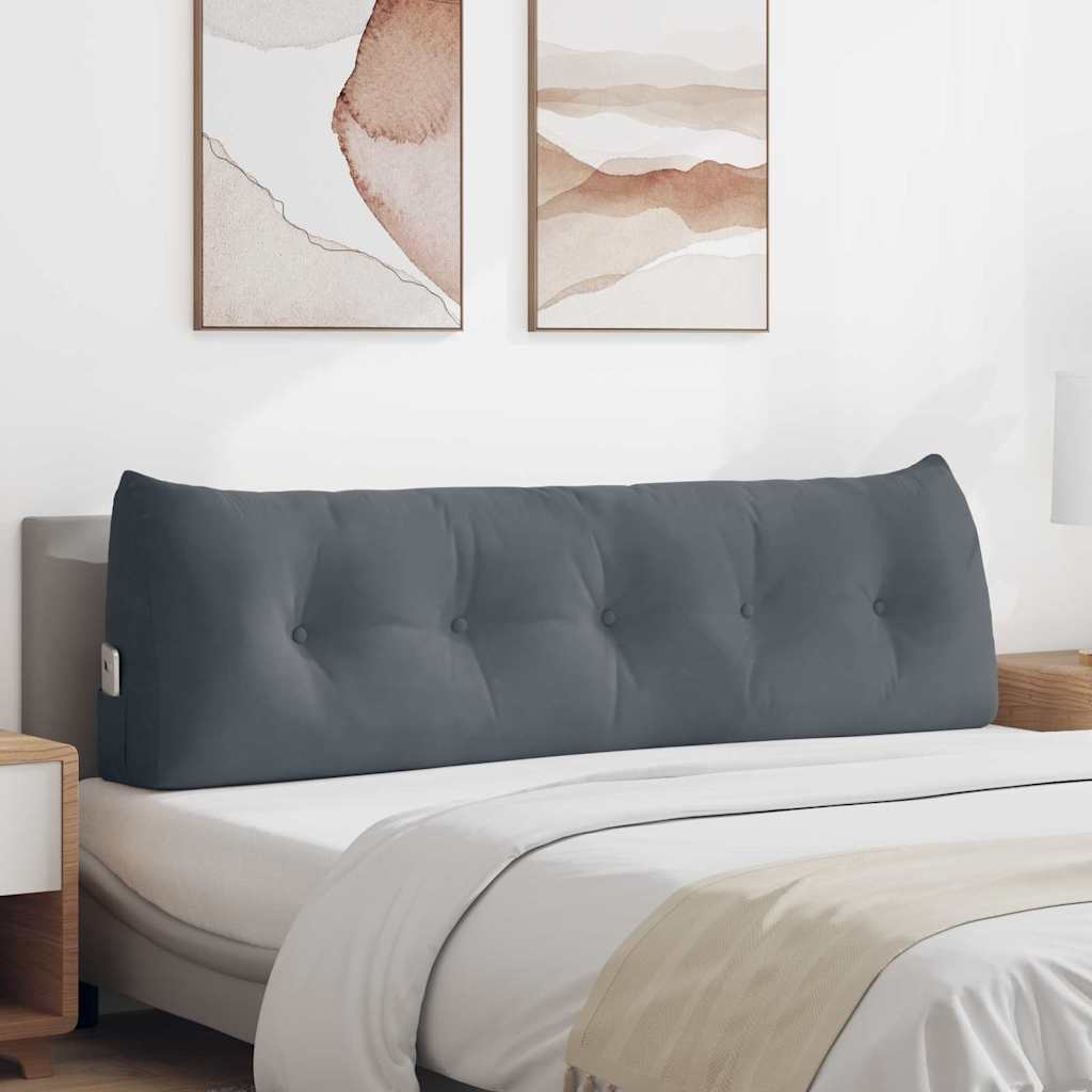 vidaXL Rugkussen Blauw 45 x 24 x 50 cm Fluweel