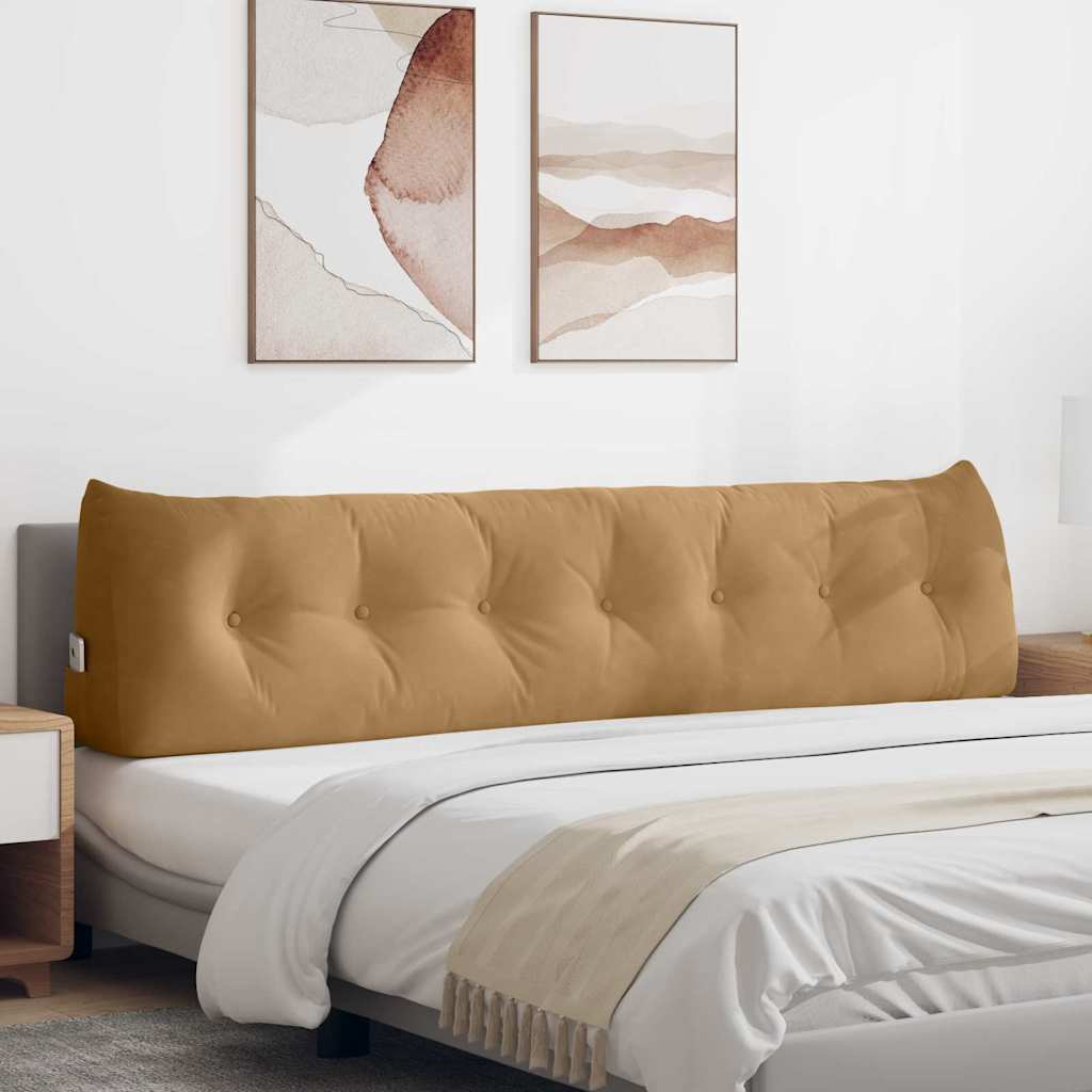 vidaXL Rugkussen Blauw 45 x 24 x 50 cm Fluweel