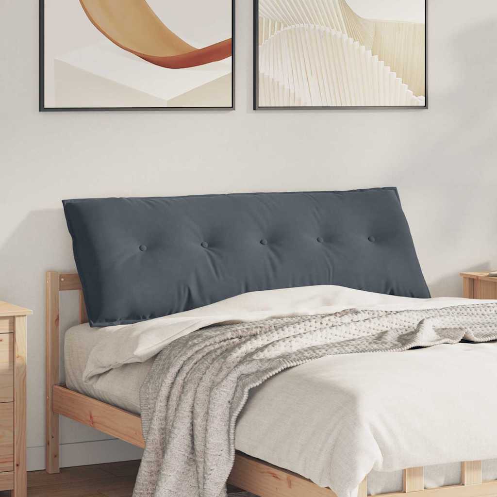 vidaXL Rugkussen Blauw 50 x 45 cm Katoen Stof
