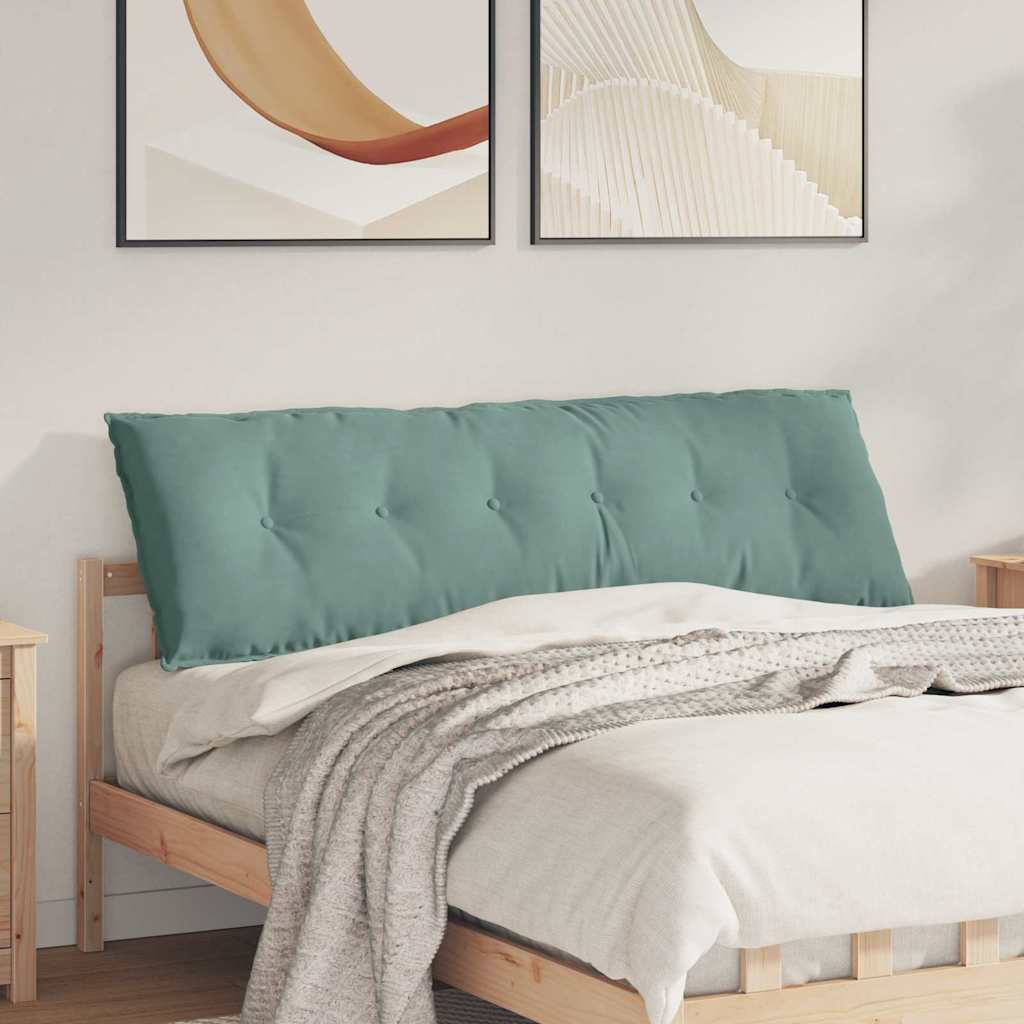 vidaXL Rugkussen Blauw 50 x 45 cm Katoen Stof