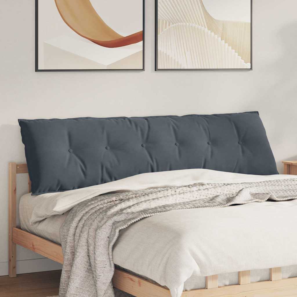 vidaXL Rugkussen Blauw 50 x 45 cm Katoen Stof