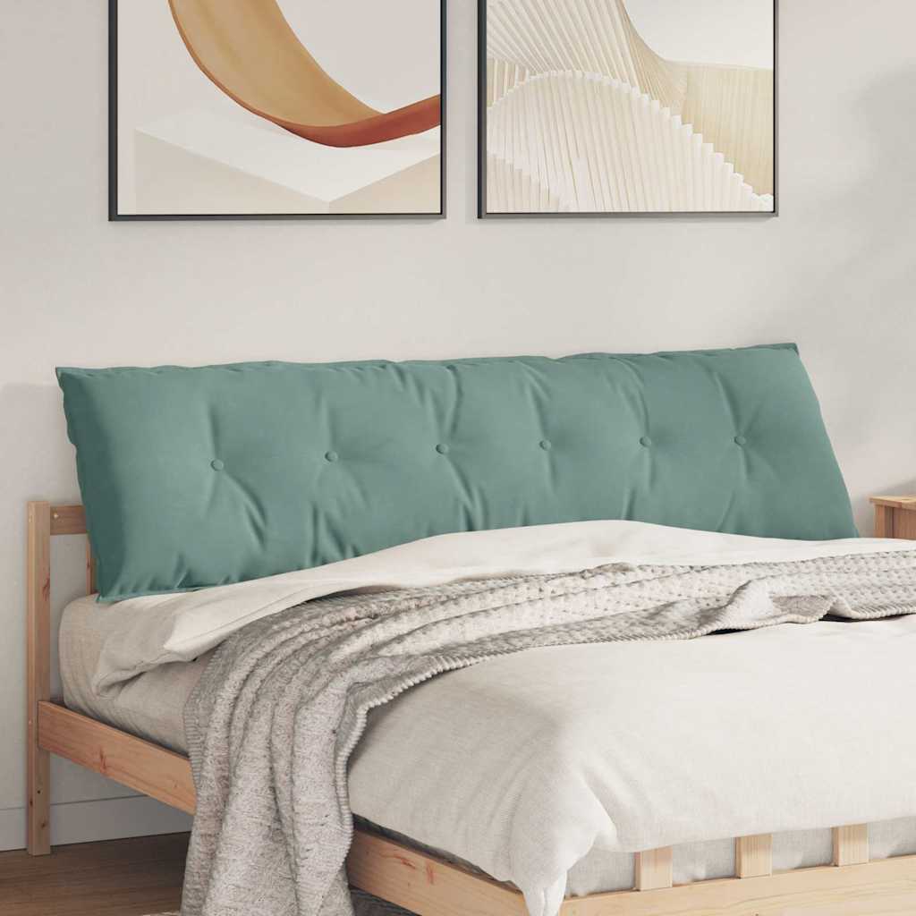vidaXL Rugkussen Blauw 50 x 45 cm Katoen Stof