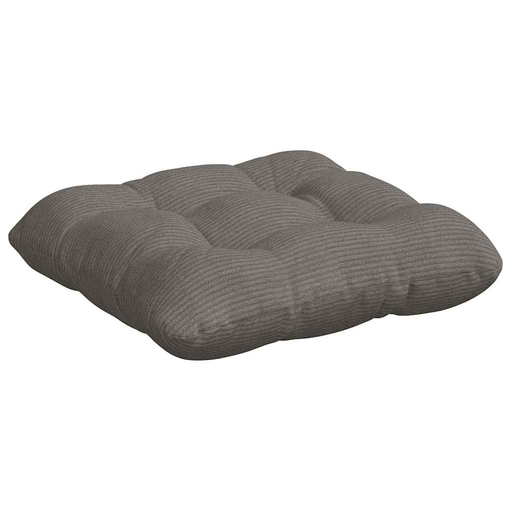 vidaXL Zitkussens 4 pcs Lichtgrijs 40 x 40 cm Katoen Stof