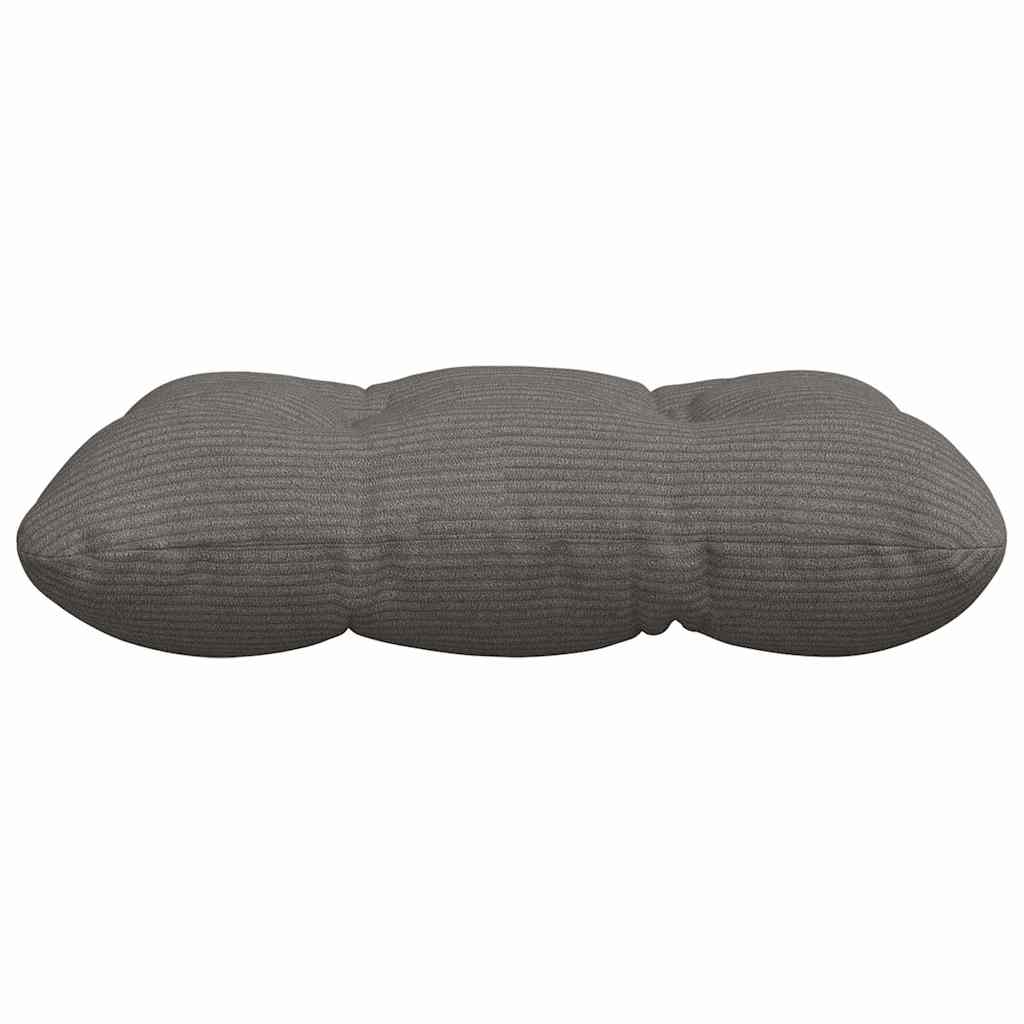 vidaXL Zitkussens 4 pcs Lichtgrijs 40 x 40 cm Katoen Stof