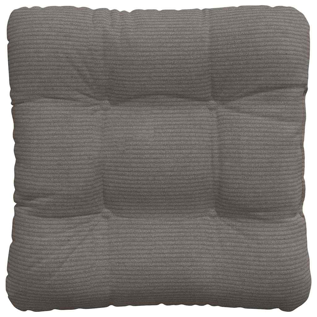 vidaXL Zitkussens 4 pcs Lichtgrijs 40 x 40 cm Katoen Stof