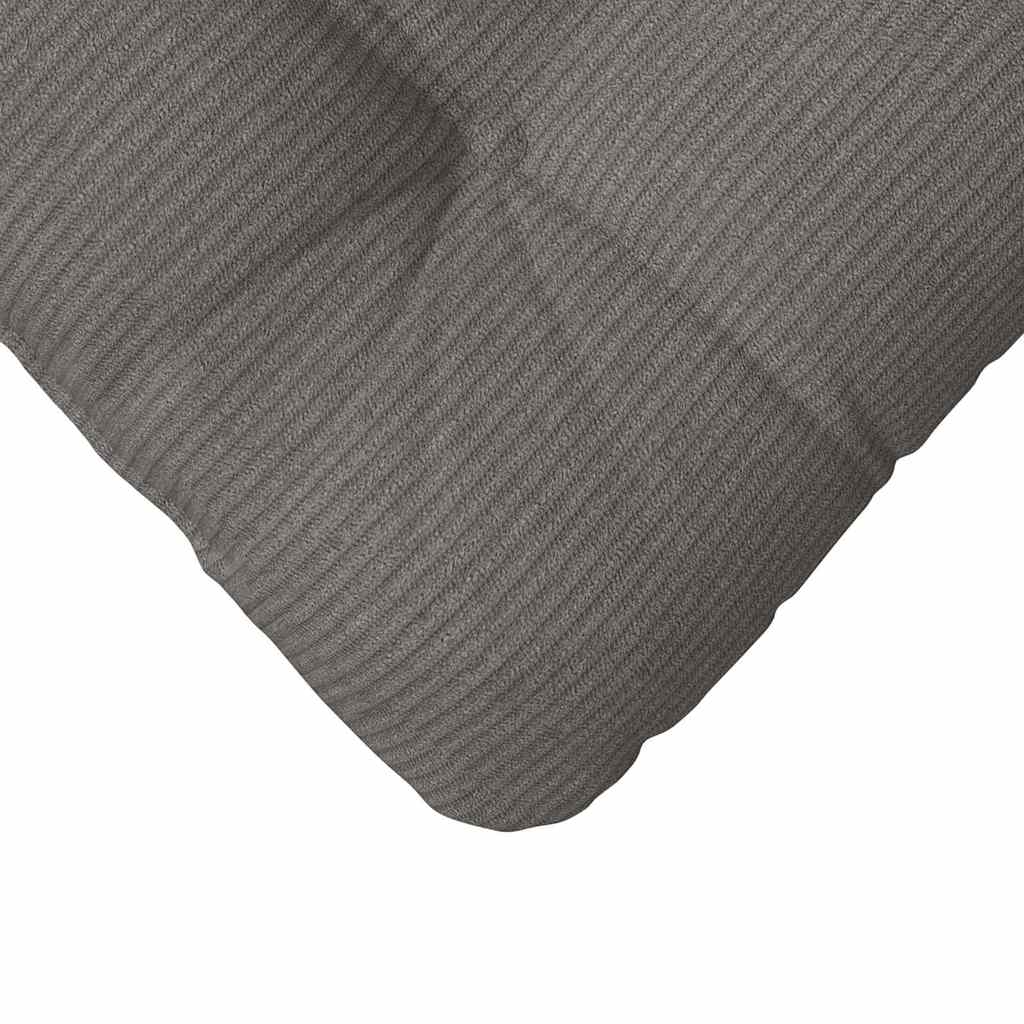vidaXL Zitkussens 4 pcs Lichtgrijs 40 x 40 cm Katoen Stof