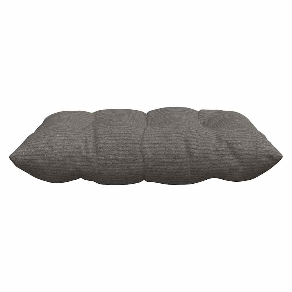 vidaXL Zitkussens 4 pcs Lichtgrijs 40 x 40 x 6 cm Katoen Stof