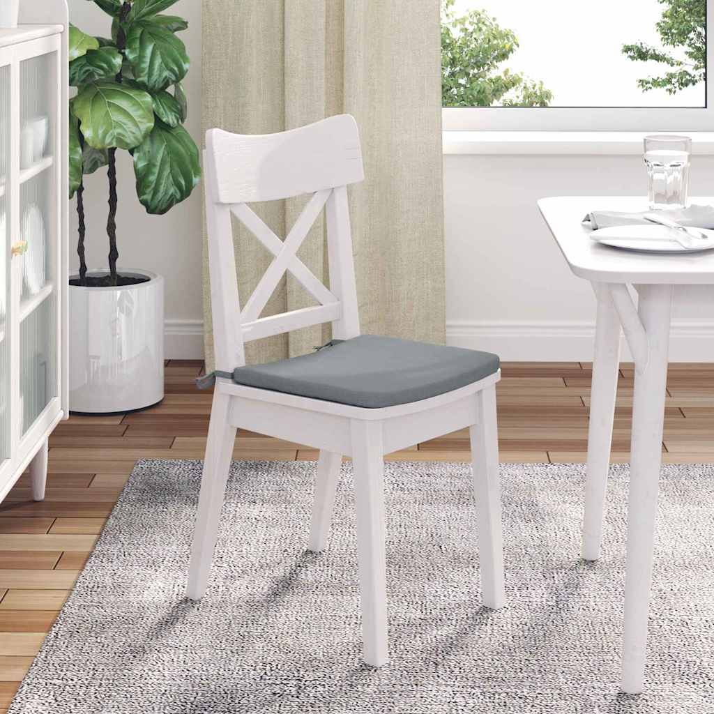vidaXL Zitkussens 4 pcs Roze 40 x 40 x 3 cm Stof