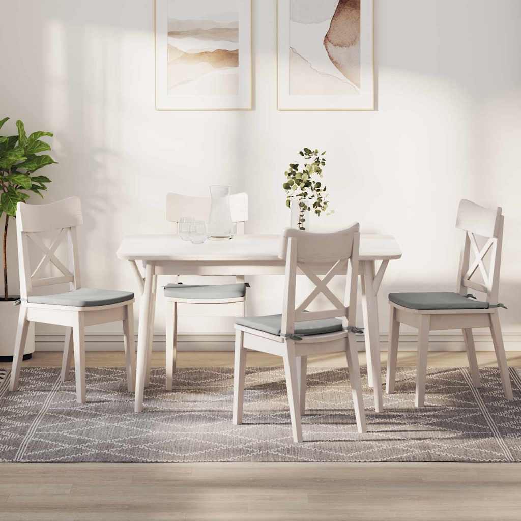 vidaXL Zitkussens 4 pcs Taupe 40 x 40 x 3 cm Microvezel Stof