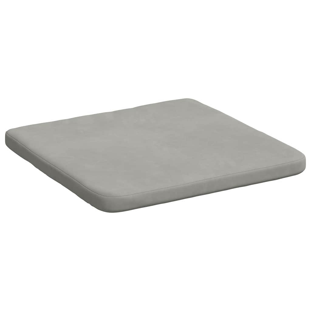 vidaXL Zitkussens 4 pcs Taupe 40 x 40 x 3 cm Microvezel Stof