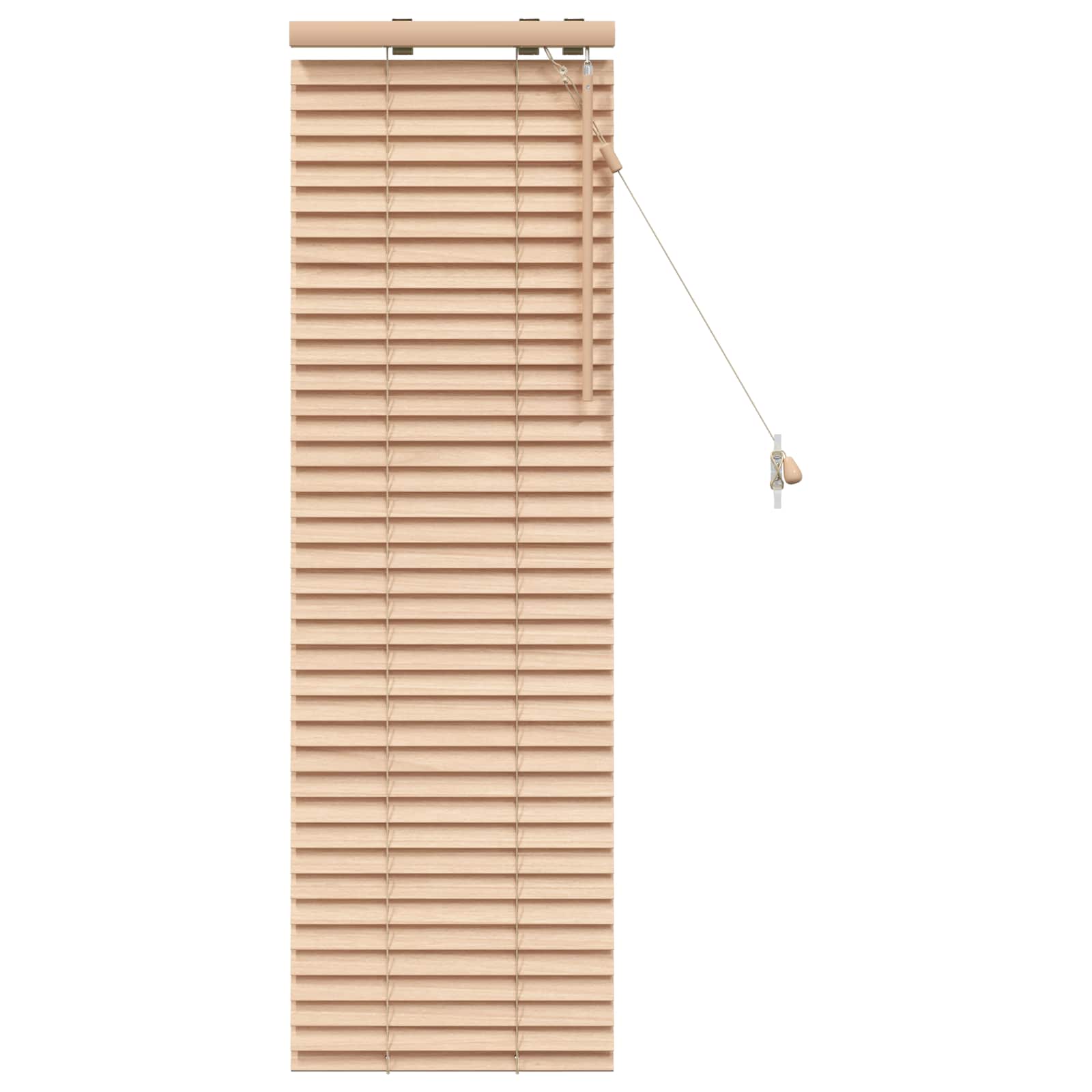 vidaXL Jaloezie Eiken Look 40 x 130 cm 35 mm Massief Paulowniahout