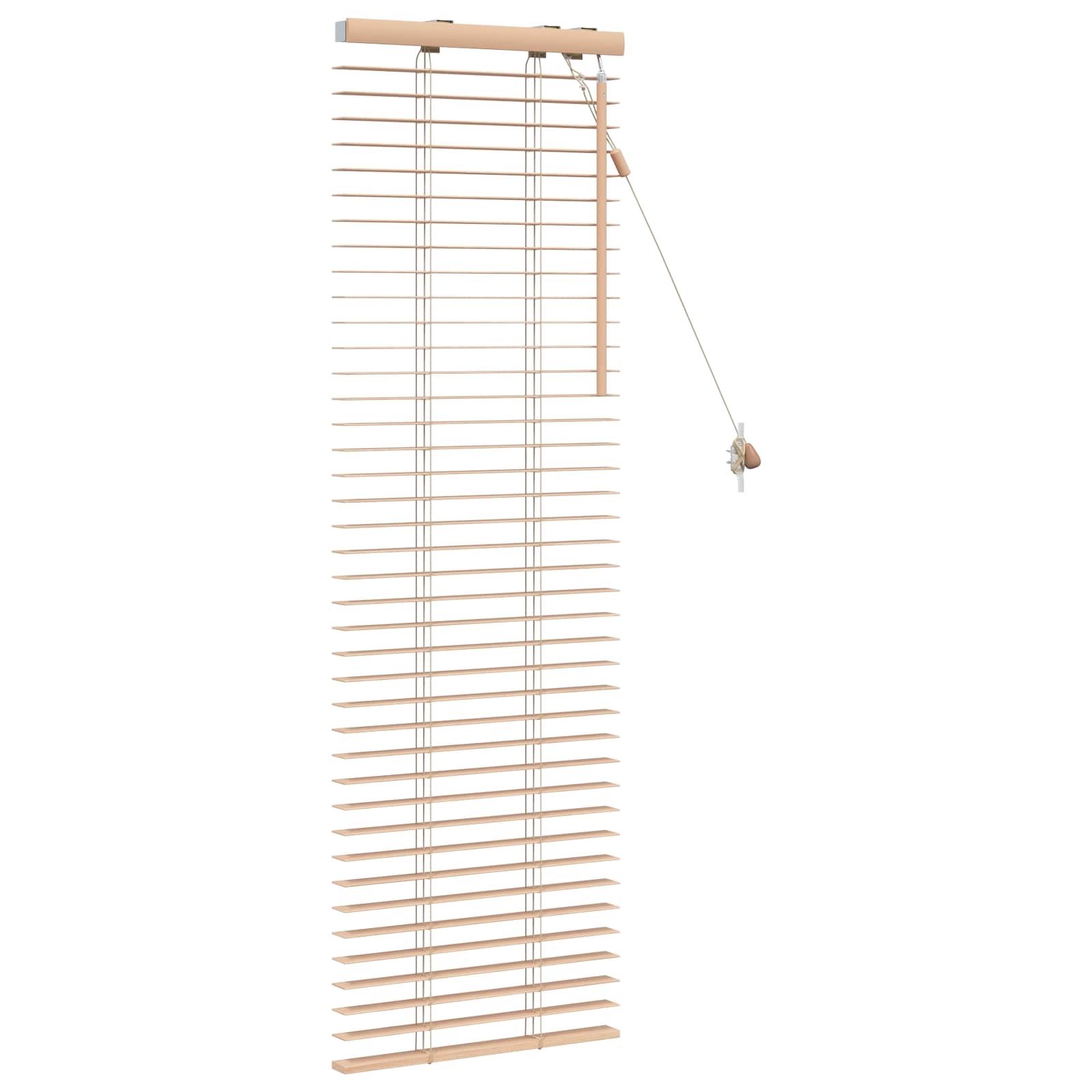 vidaXL Jaloezie Eiken Look 40 x 130 cm 35 mm Massief Paulowniahout