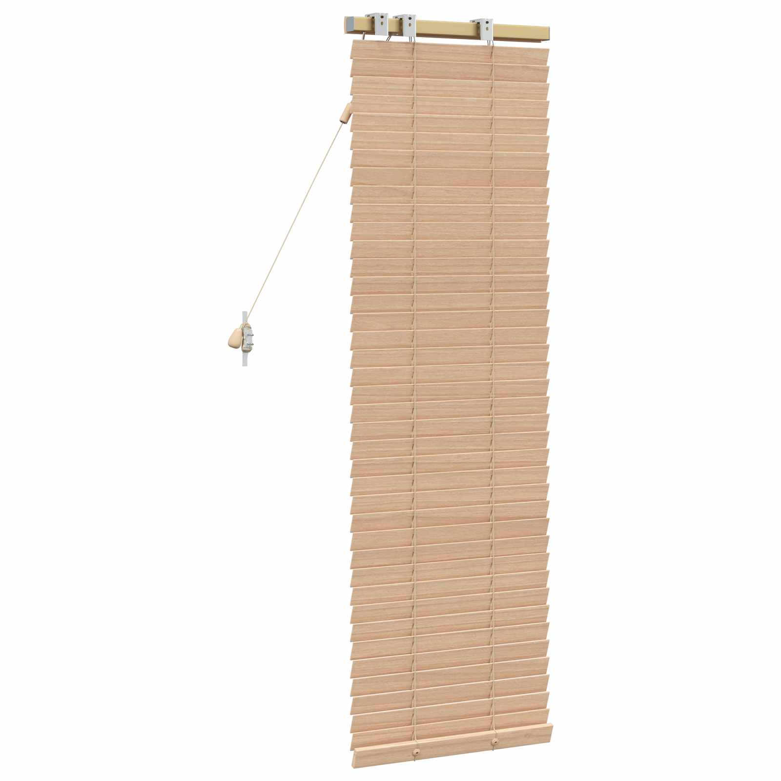vidaXL Jaloezie Eiken Look 40 x 130 cm 35 mm Massief Paulowniahout