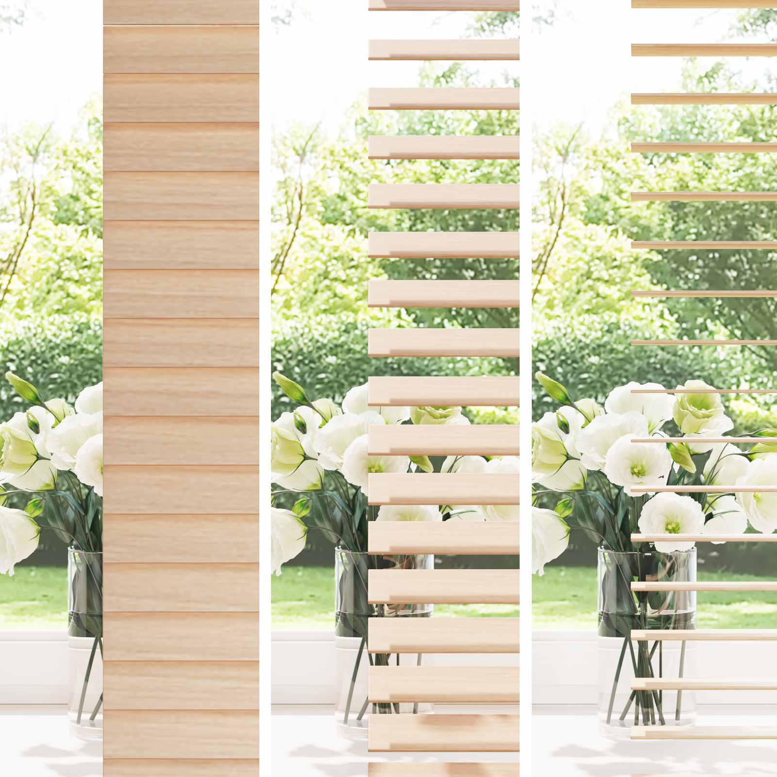 vidaXL Jaloezie Eiken Look 40 x 130 cm 35 mm Massief Paulowniahout