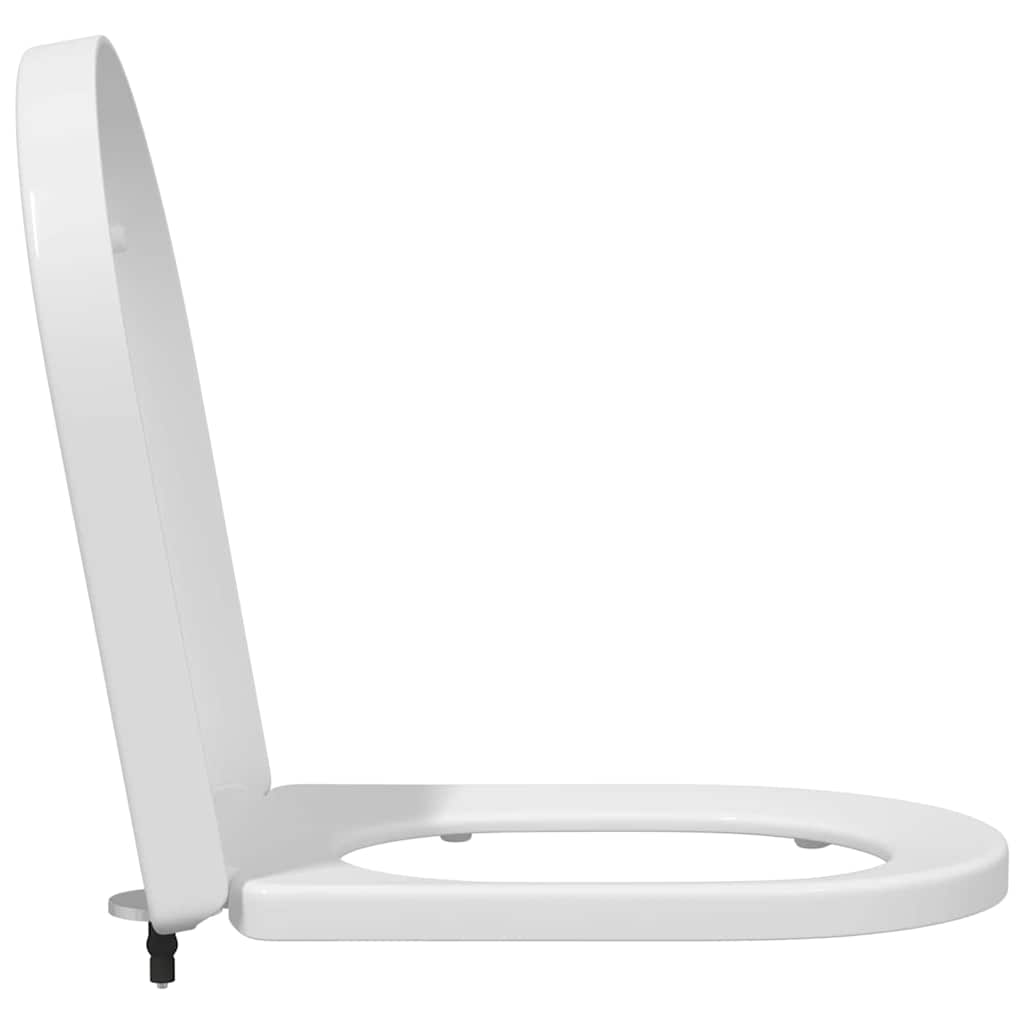 vidaXL Toiletzitting Wit 48 x 36.5 x 4.5 cm Polypropyleen