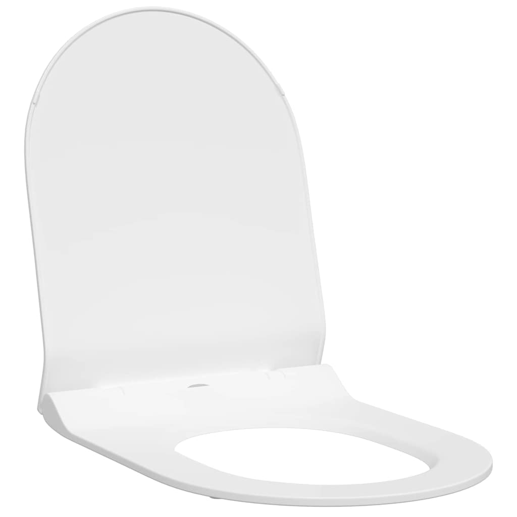 vidaXL Toiletzitting Wit 48.5 x 36 x 5 cm Polypropyleen