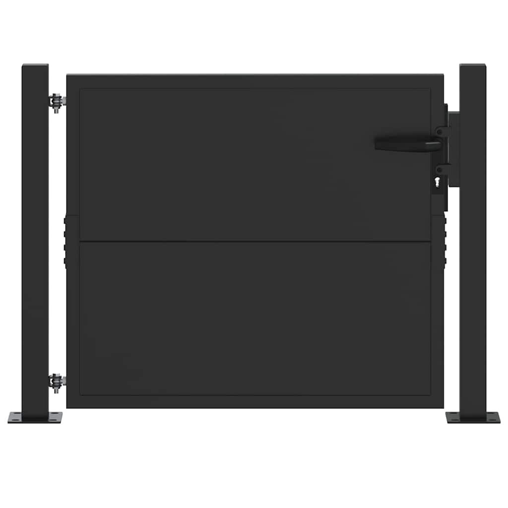 vidaXL Poort 105x155 cm cortenstaal