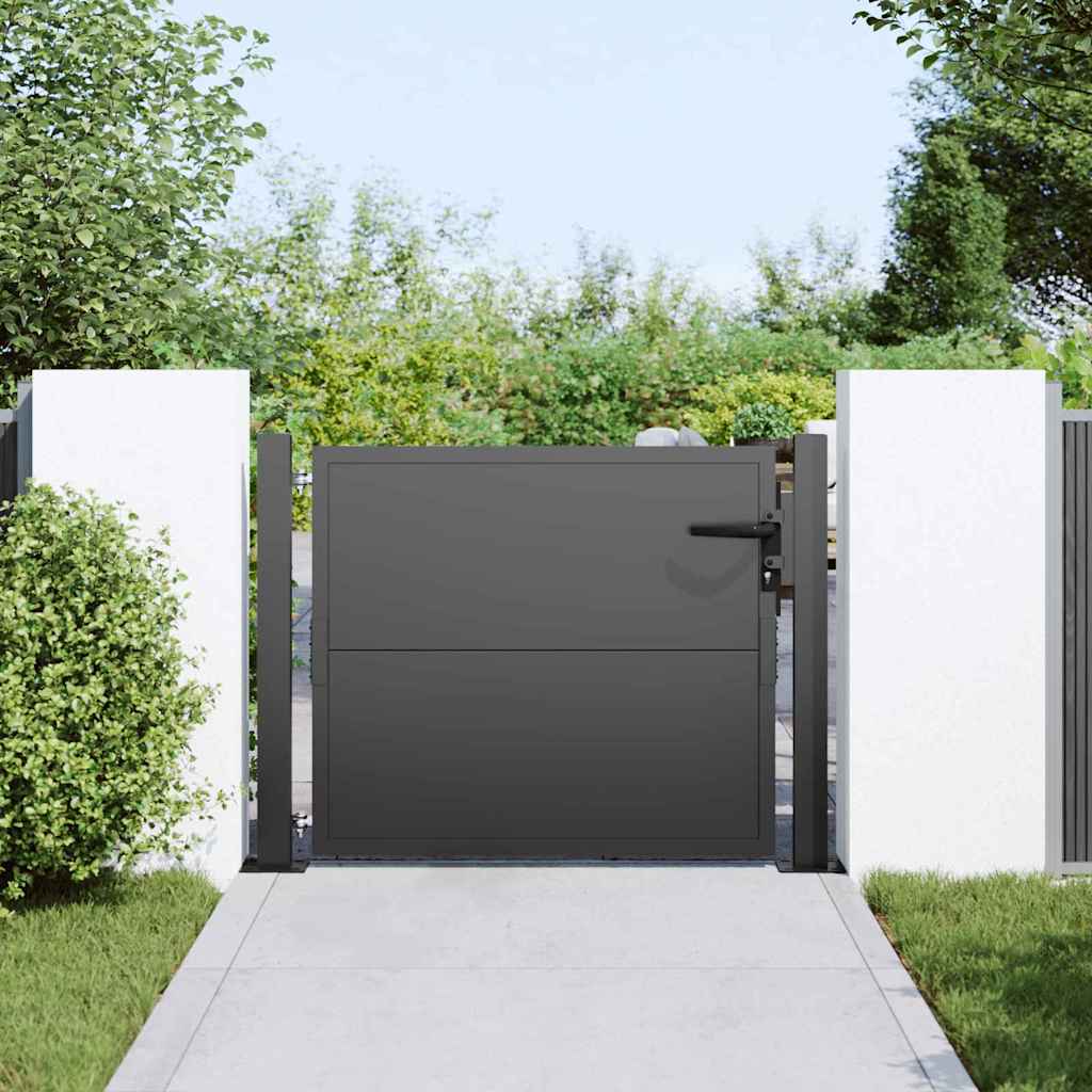 vidaXL Poort 105x155 cm cortenstaal