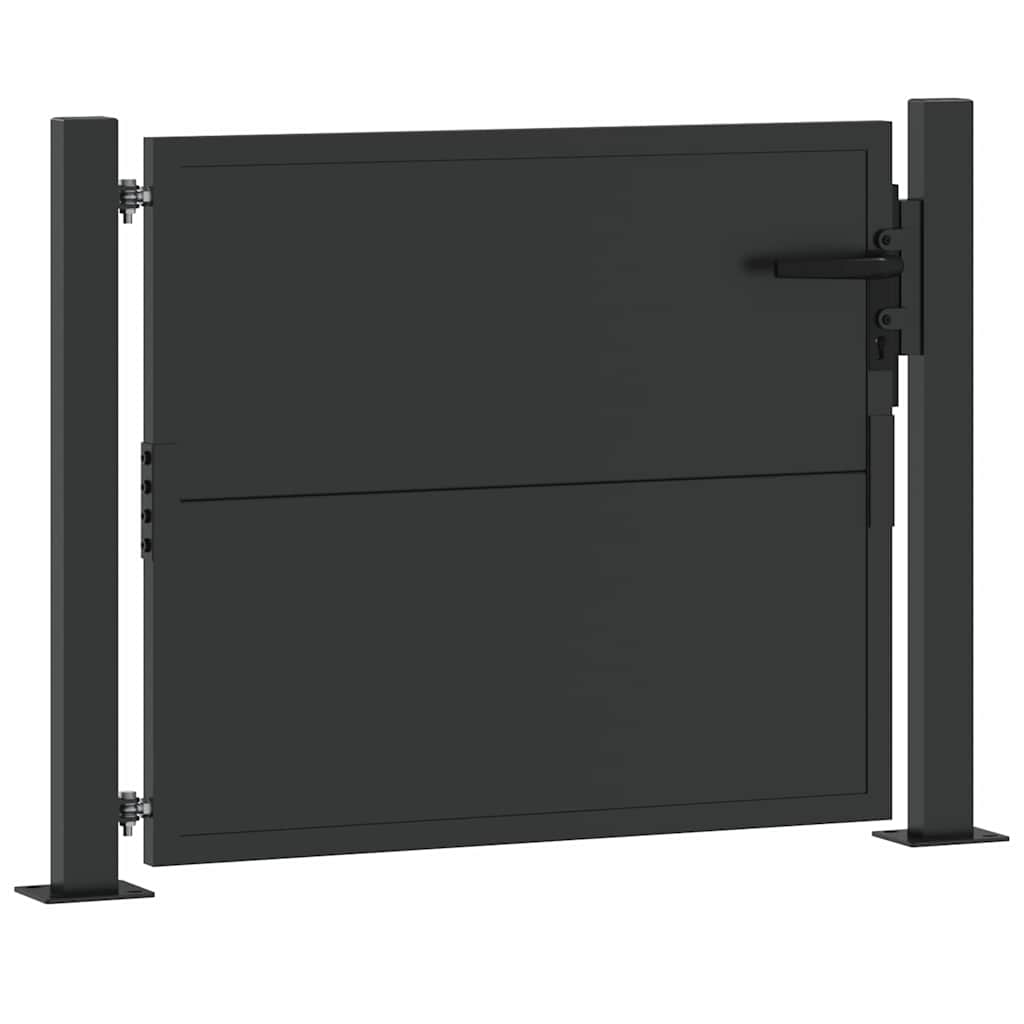 vidaXL Poort 105x155 cm cortenstaal