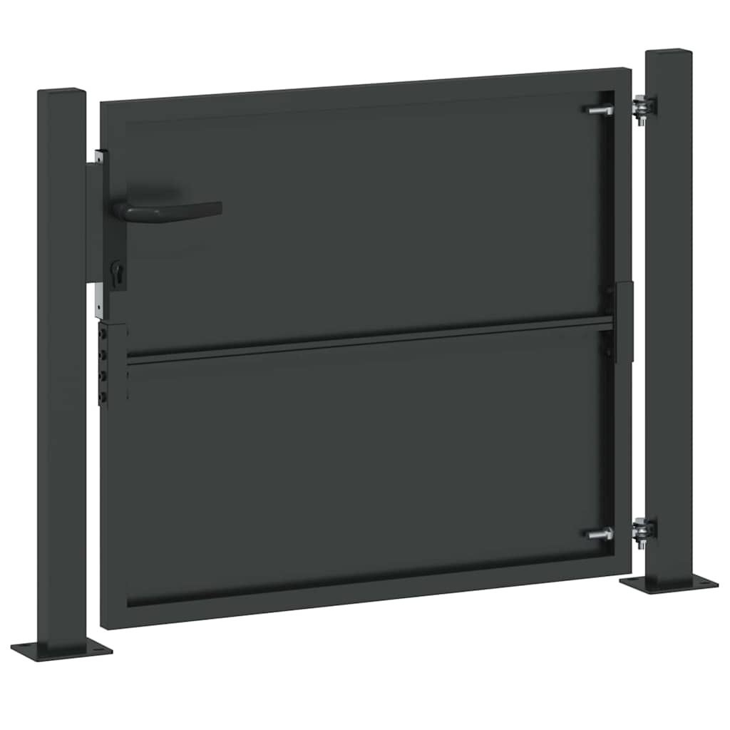 vidaXL Poort 105x155 cm cortenstaal