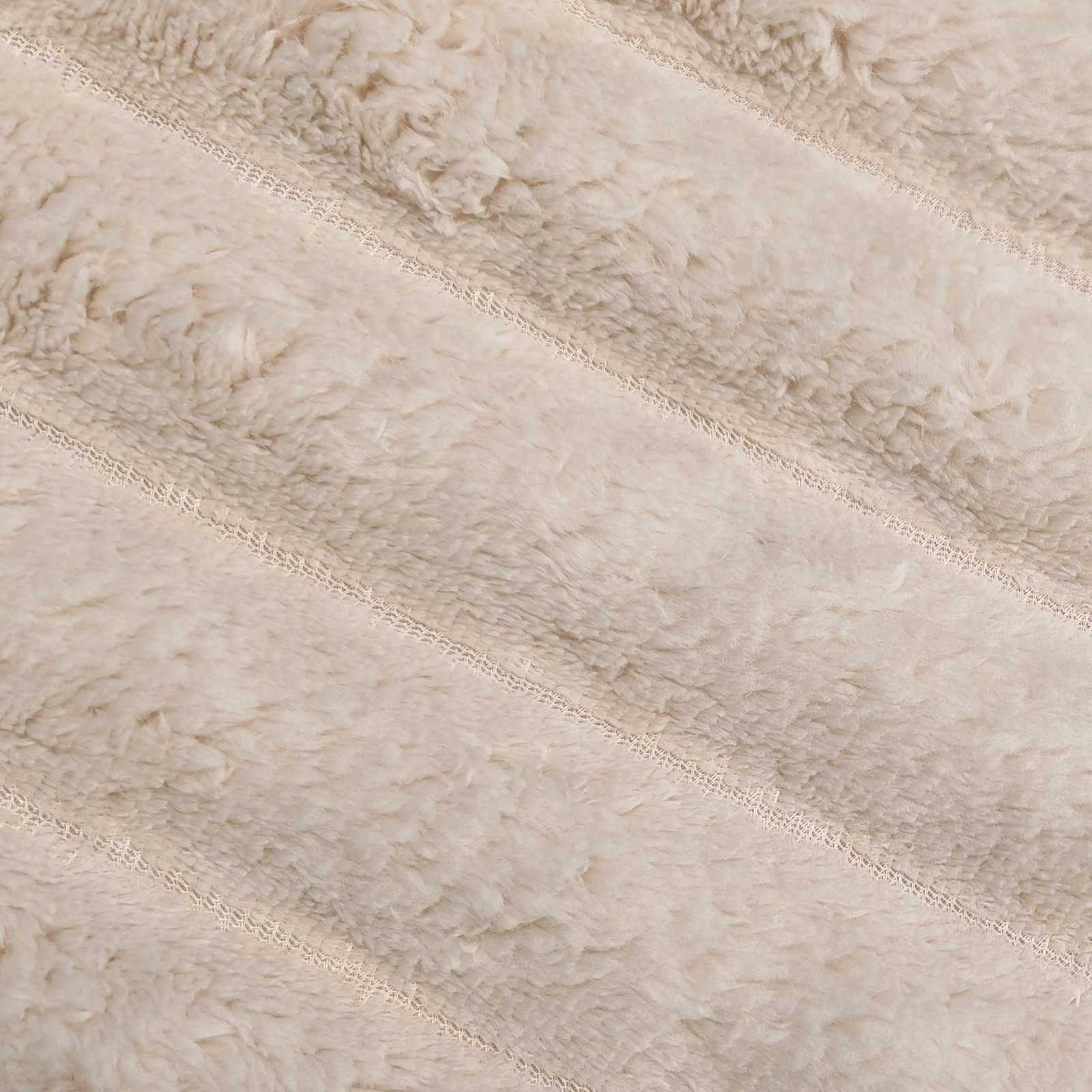 vidaXL Gooi Deken Beige 150 x 130 cm Fleece