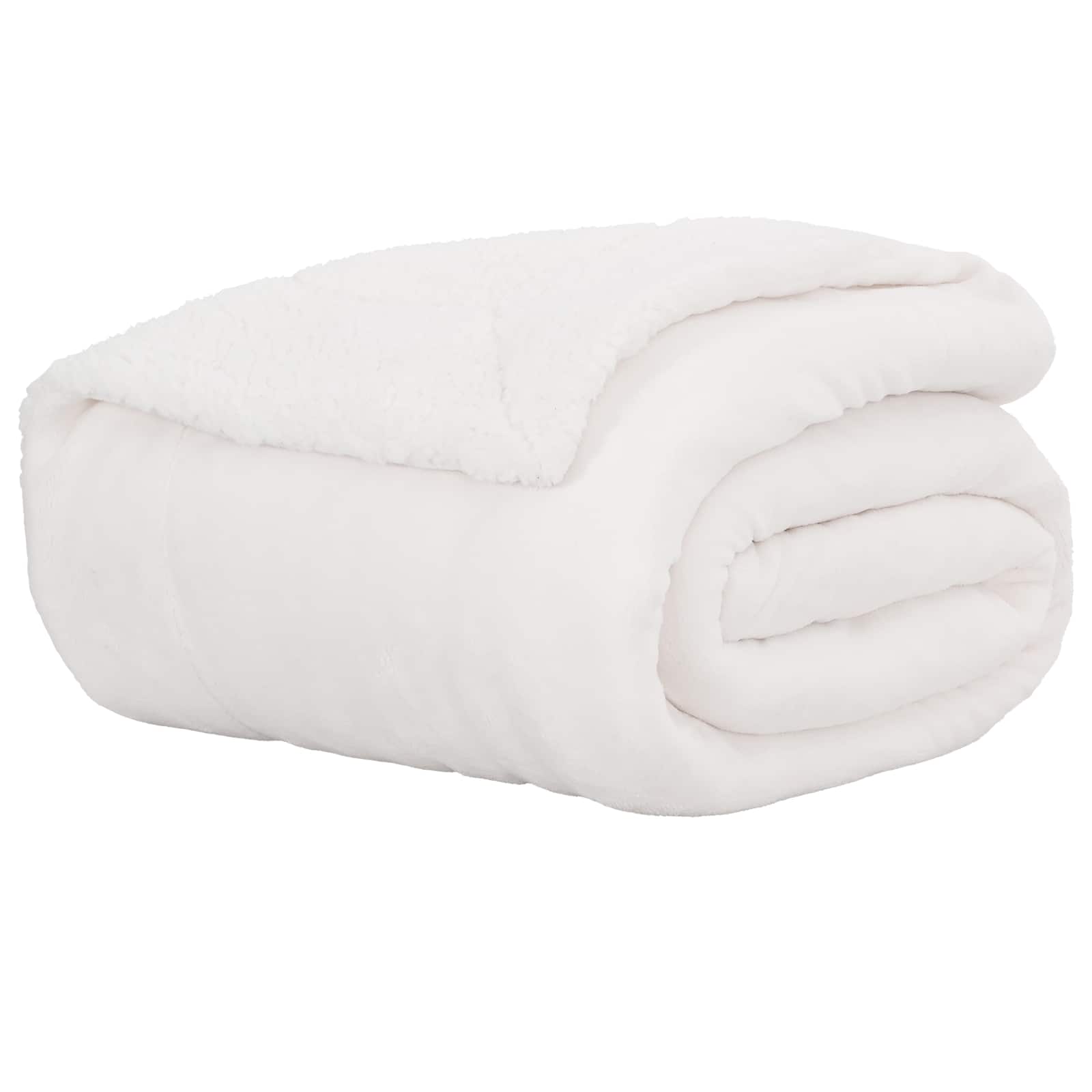 vidaXL Gooi Deken Beige 130 x 150 cm Fleece