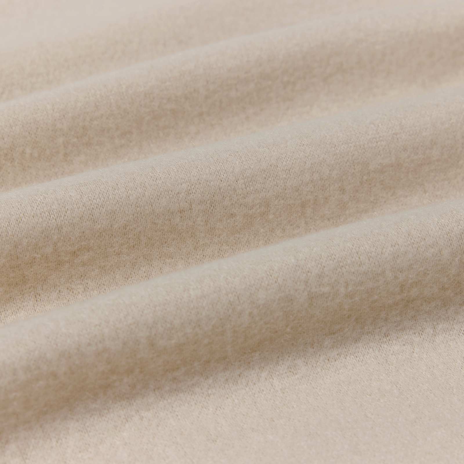 vidaXL Gooi Deken Beige 170 x 130 cm Fleece