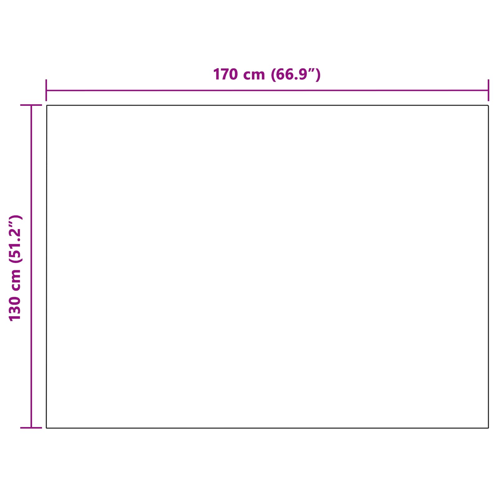 vidaXL Gooi Deken Beige 170 x 130 cm Fleece