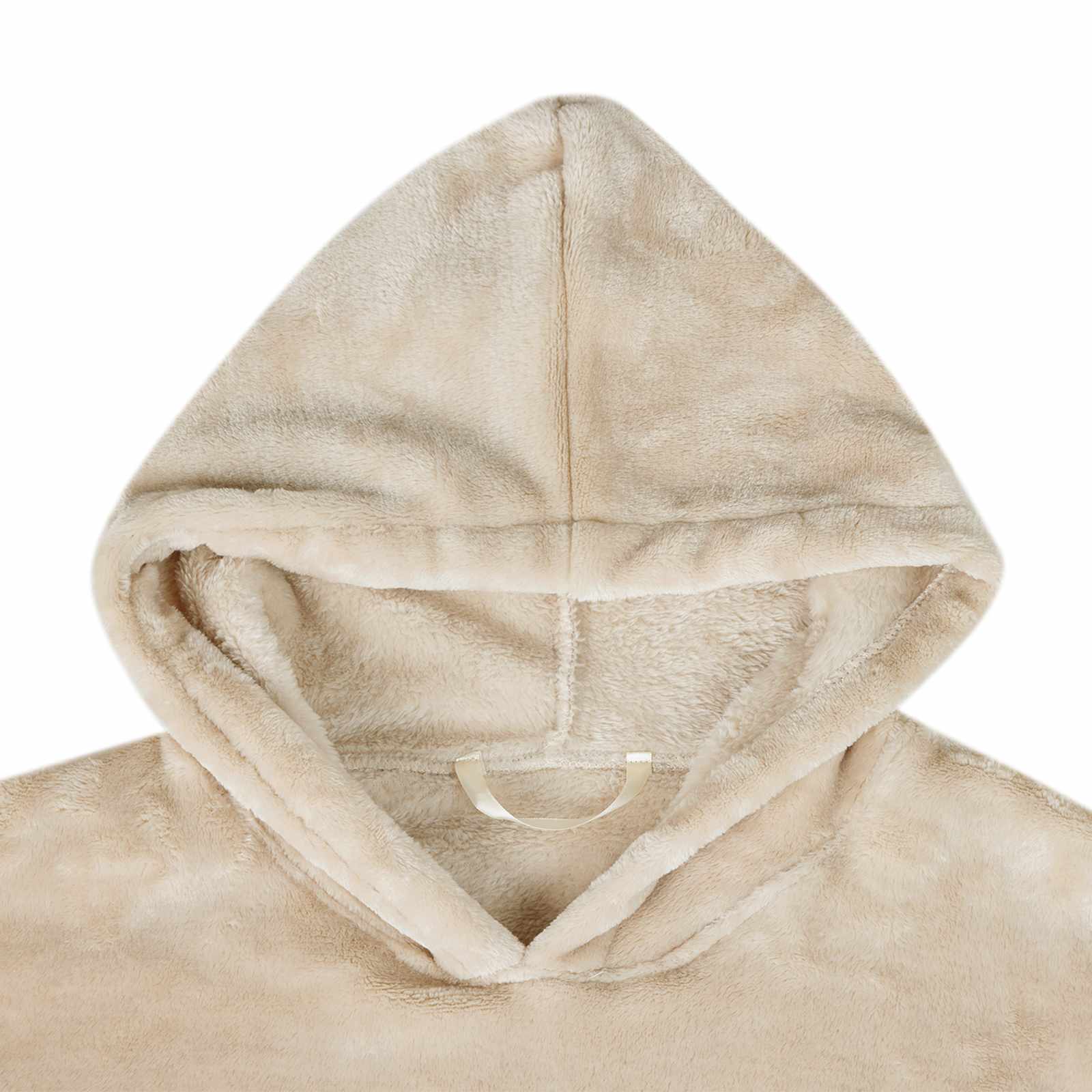 vidaXL Deken hoodie Marineblauw s Flanel