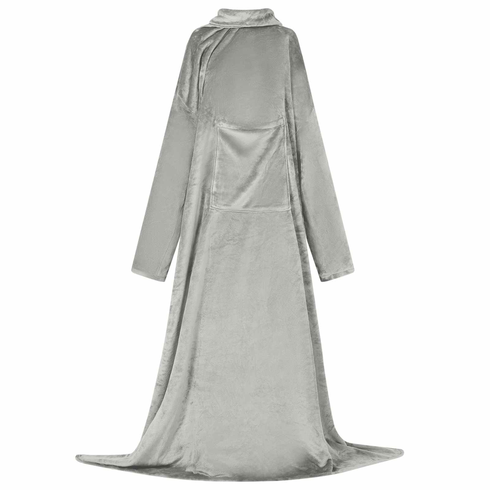 vidaXL Deken hoodie Beige Flanel