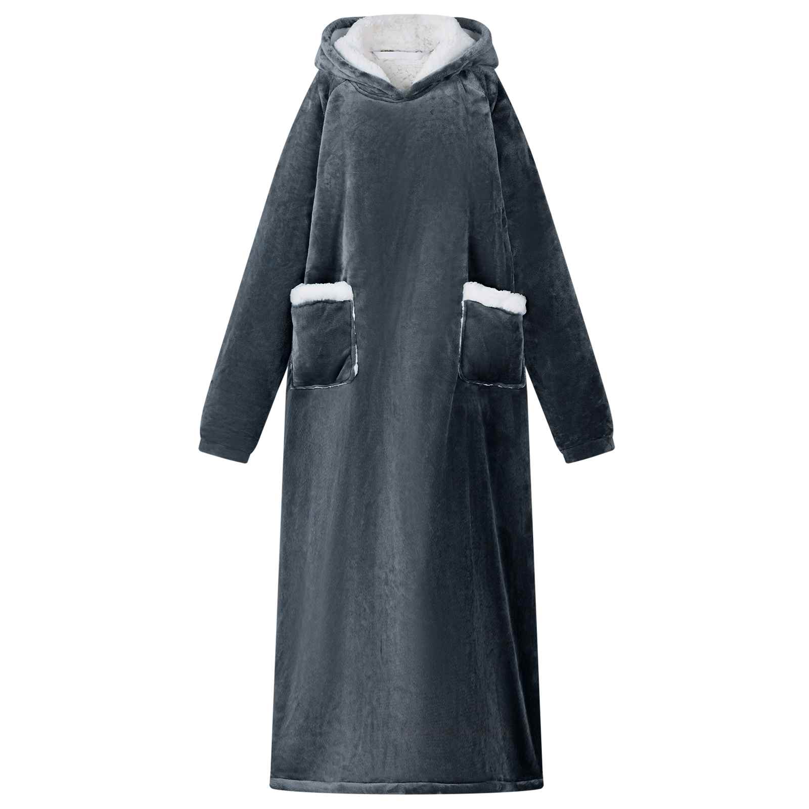 vidaXL Deken hoodie Beige l Fleece en Flanel