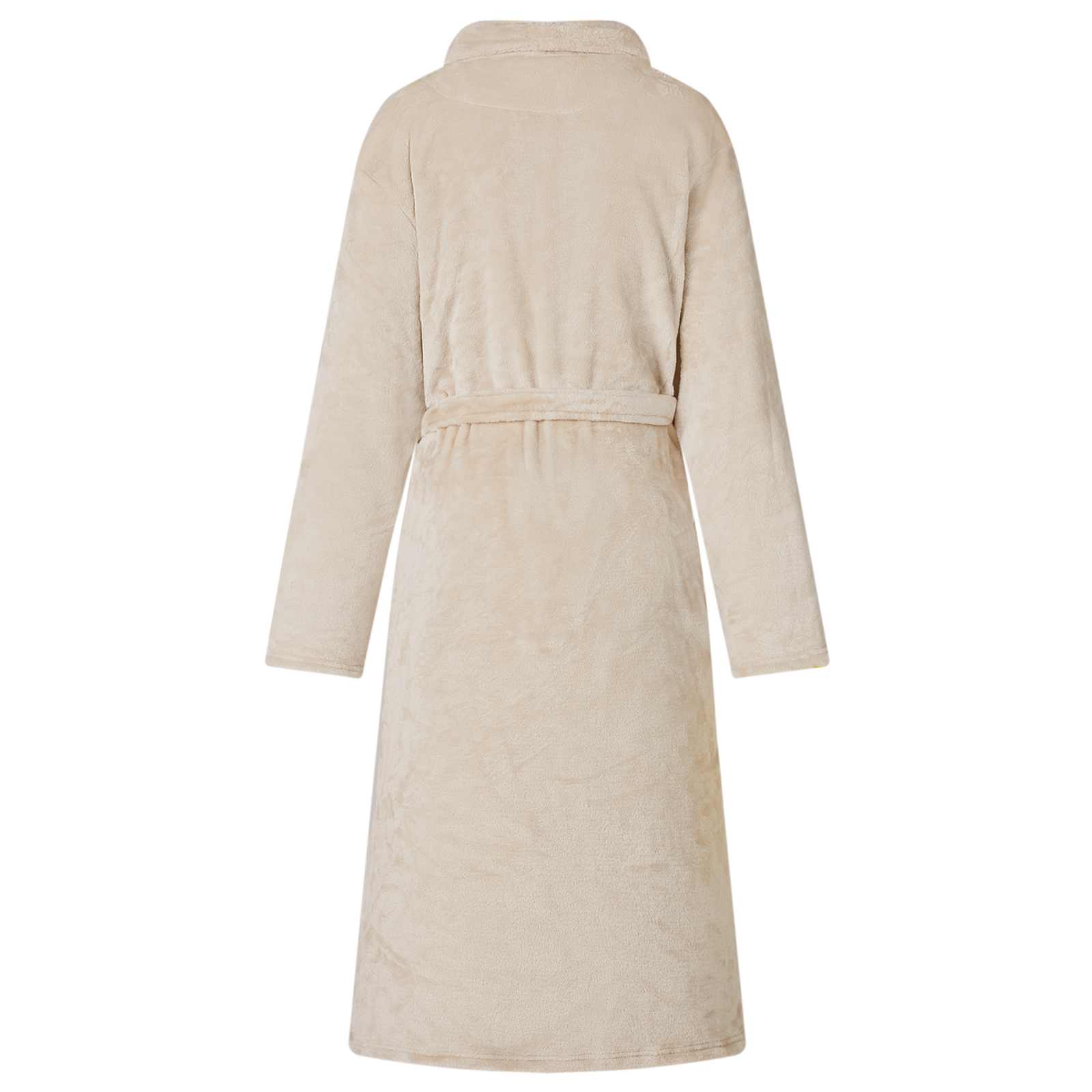 vidaXL Badjas zonder Kap Beige s Flanel