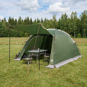 vidaXL Tunneltent Groen 361 x 235 x 147 cm