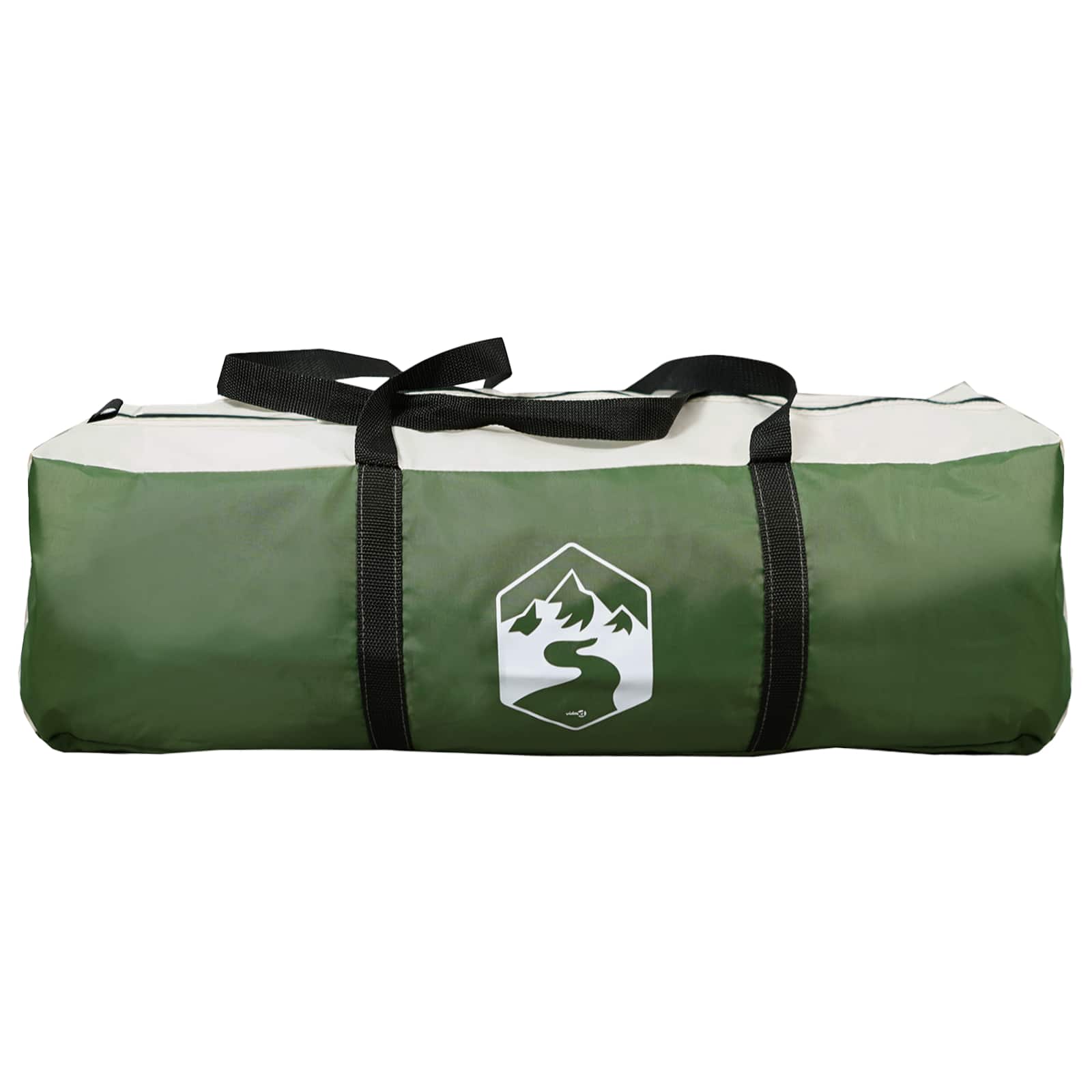 vidaXL Tunneltent Groen 361 x 235 x 147 cm