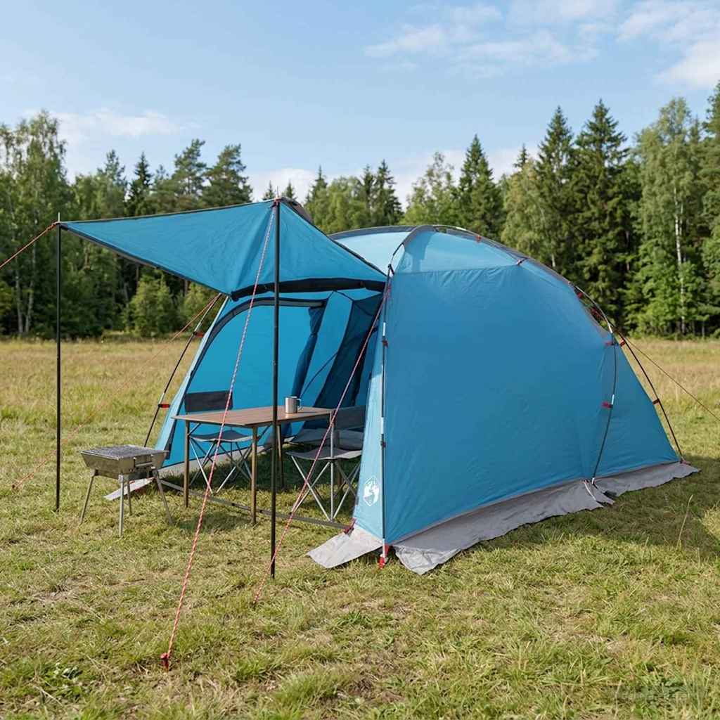 vidaXL Tunneltent Groen 361 x 235 x 147 cm