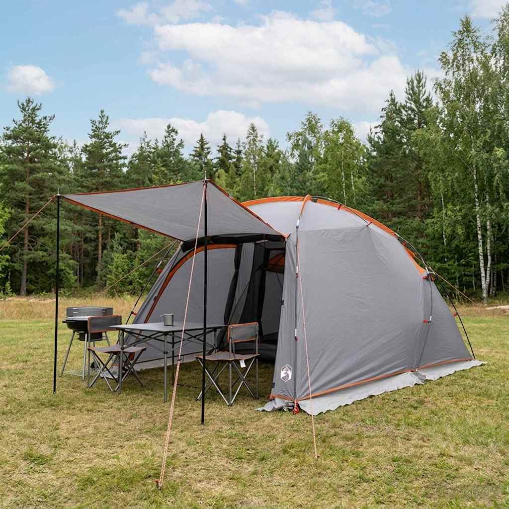 vidaXL Tunneltent Groen 361 x 235 x 147 cm