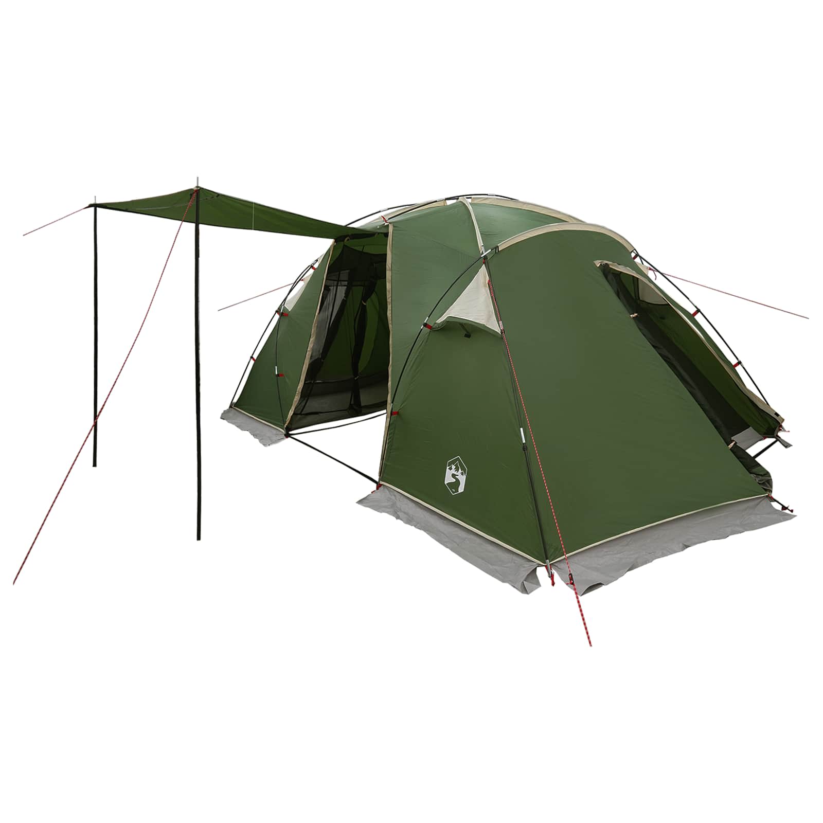 vidaXL Tunneltent Groen 520 x 260 x 175 cm