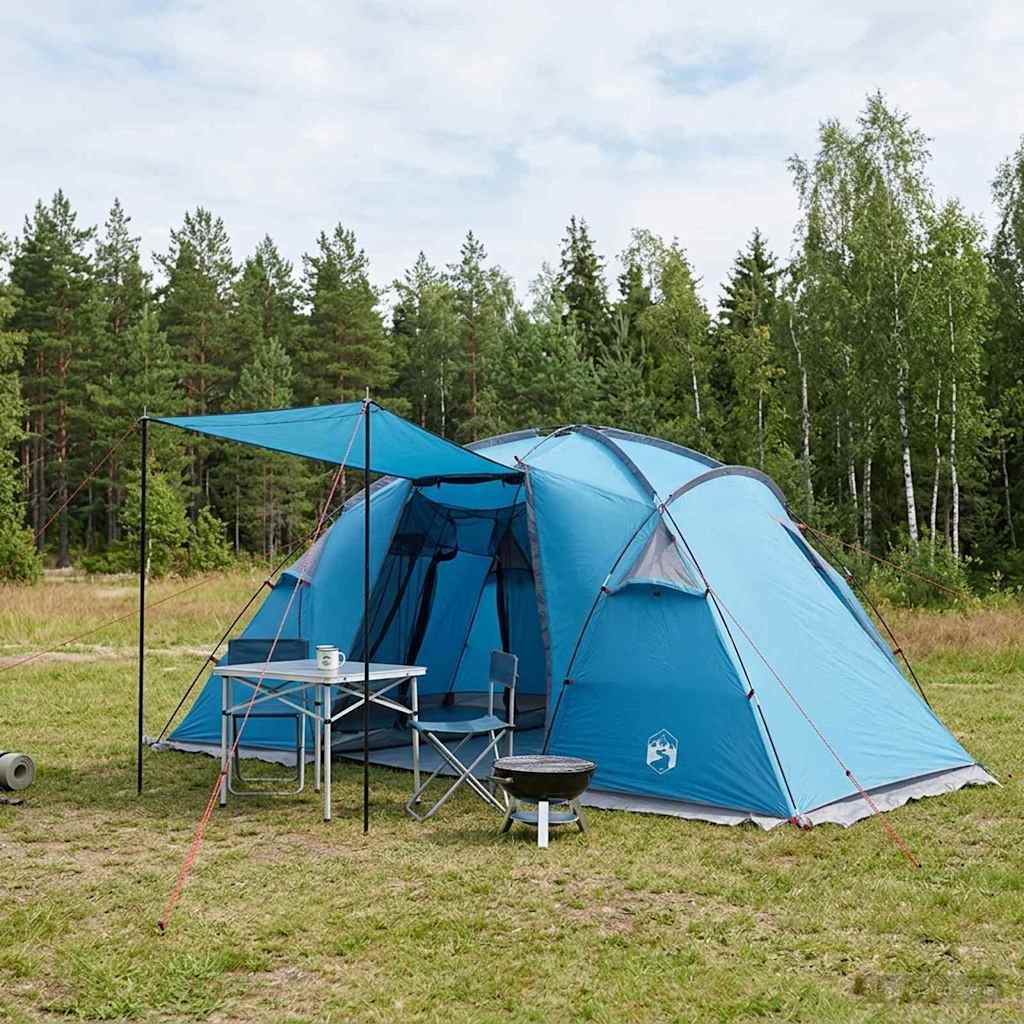 vidaXL Tunneltent Groen 520 x 260 x 175 cm