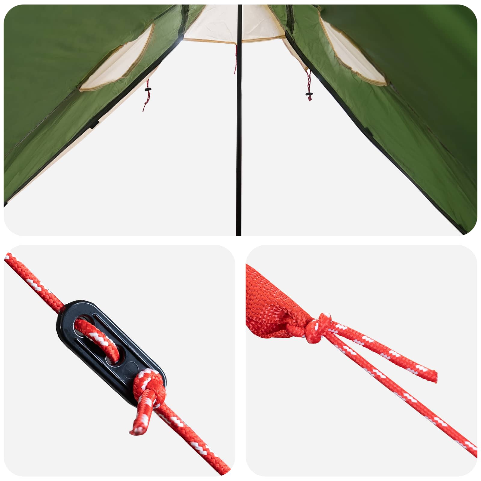 vidaXL 2-in-1 Regen Poncho met Kap Groen 262 x 126 x 130 cm