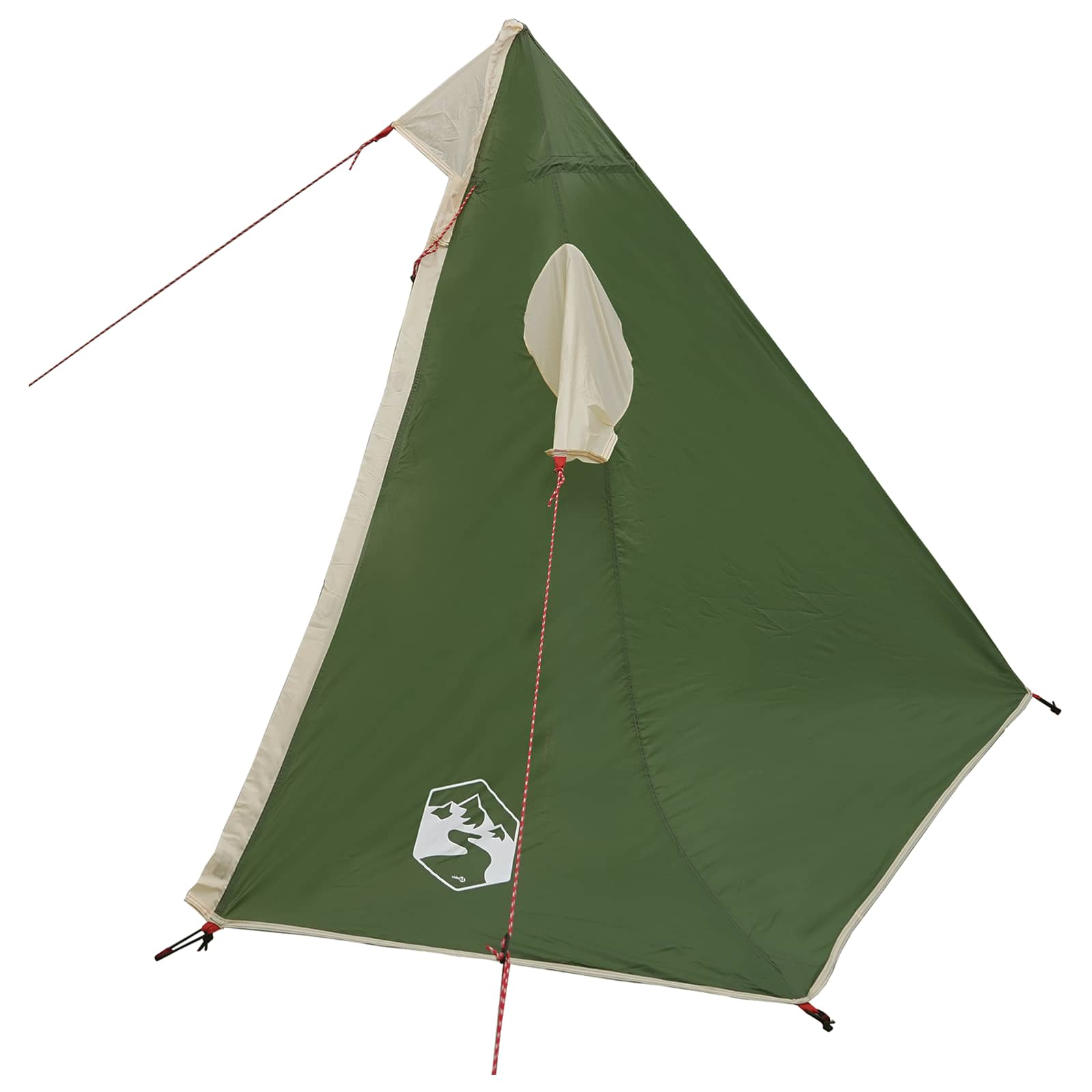 vidaXL 2-in-1 Regen Poncho met Kap Groen 262 x 126 x 130 cm