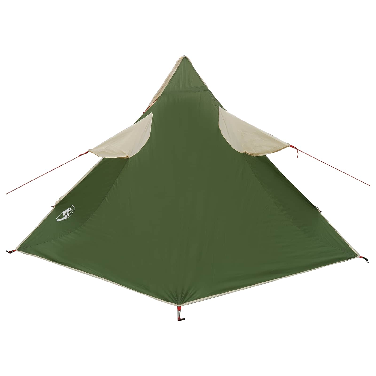 vidaXL 2-in-1 Regen Poncho met Kap Groen 262 x 126 x 130 cm