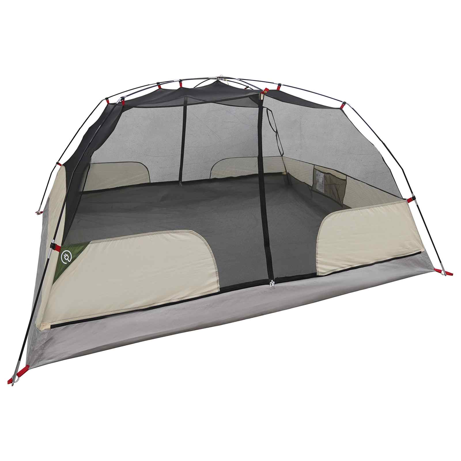 vidaXL Backpacking Tent Groen 2-persoons 185T Polyester met PU Coating