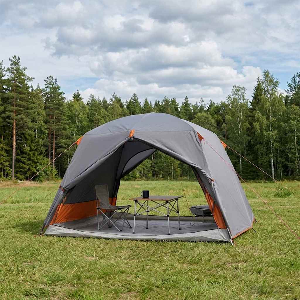 vidaXL Backpacking Tent Groen 2-persoons 185T Polyester met PU Coating
