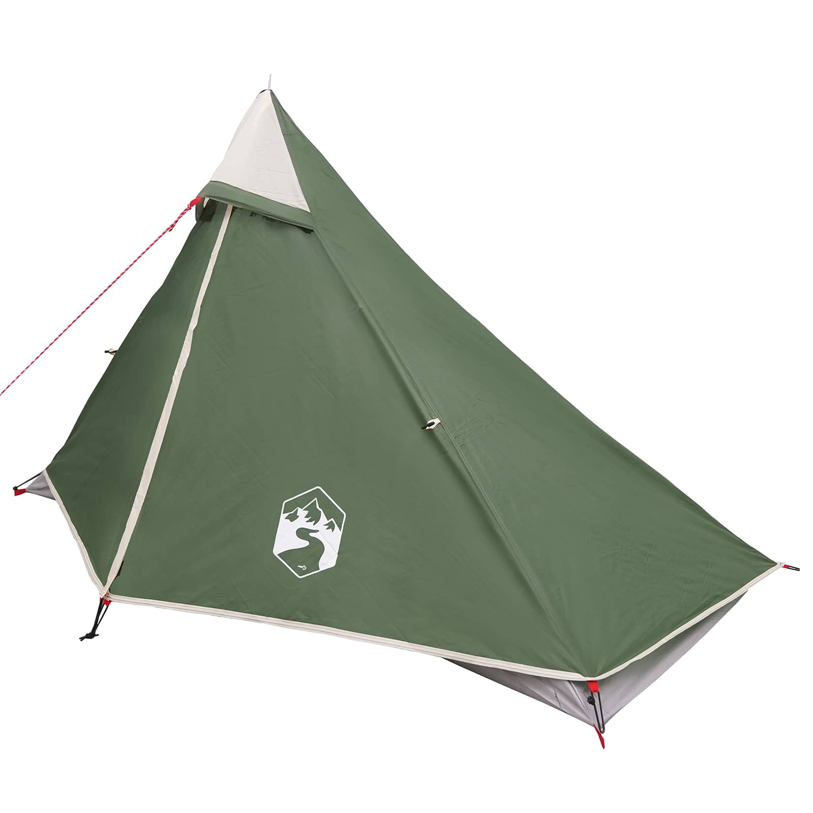 vidaXL Backpacking Tent Groen 222 x 85 x 125 cm