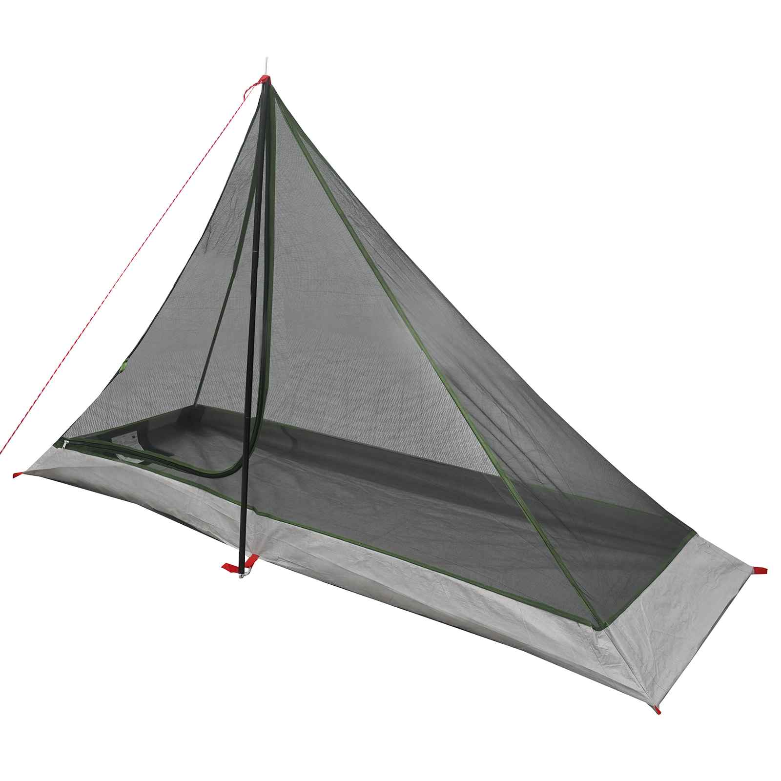 vidaXL Backpacking Tent Groen 222 x 85 x 125 cm