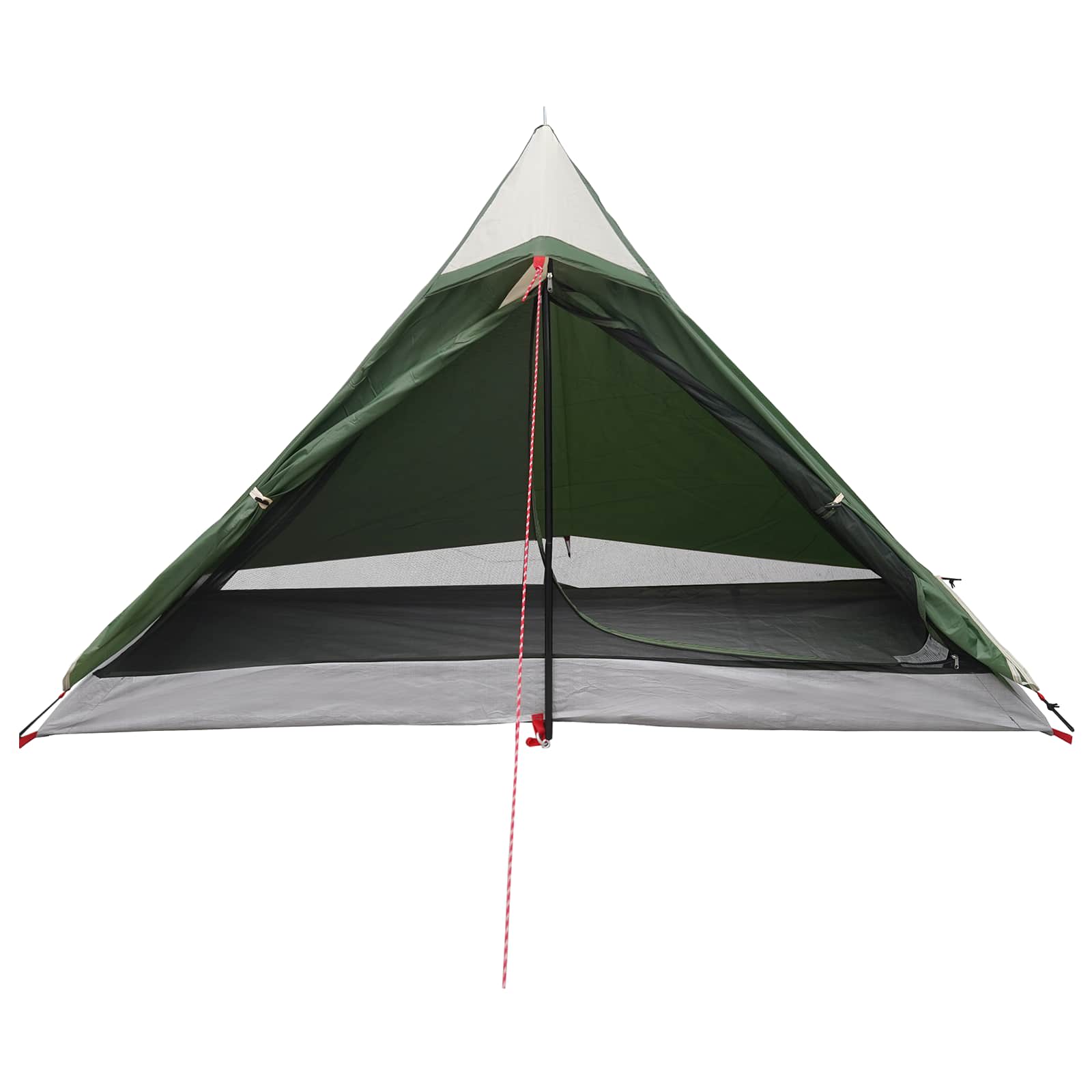 vidaXL Backpacking Tent Groen 222 x 85 x 125 cm