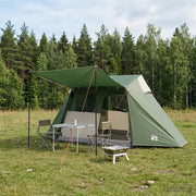 vidaXL Tunneltent Groen 475 x 220 x 192 cm